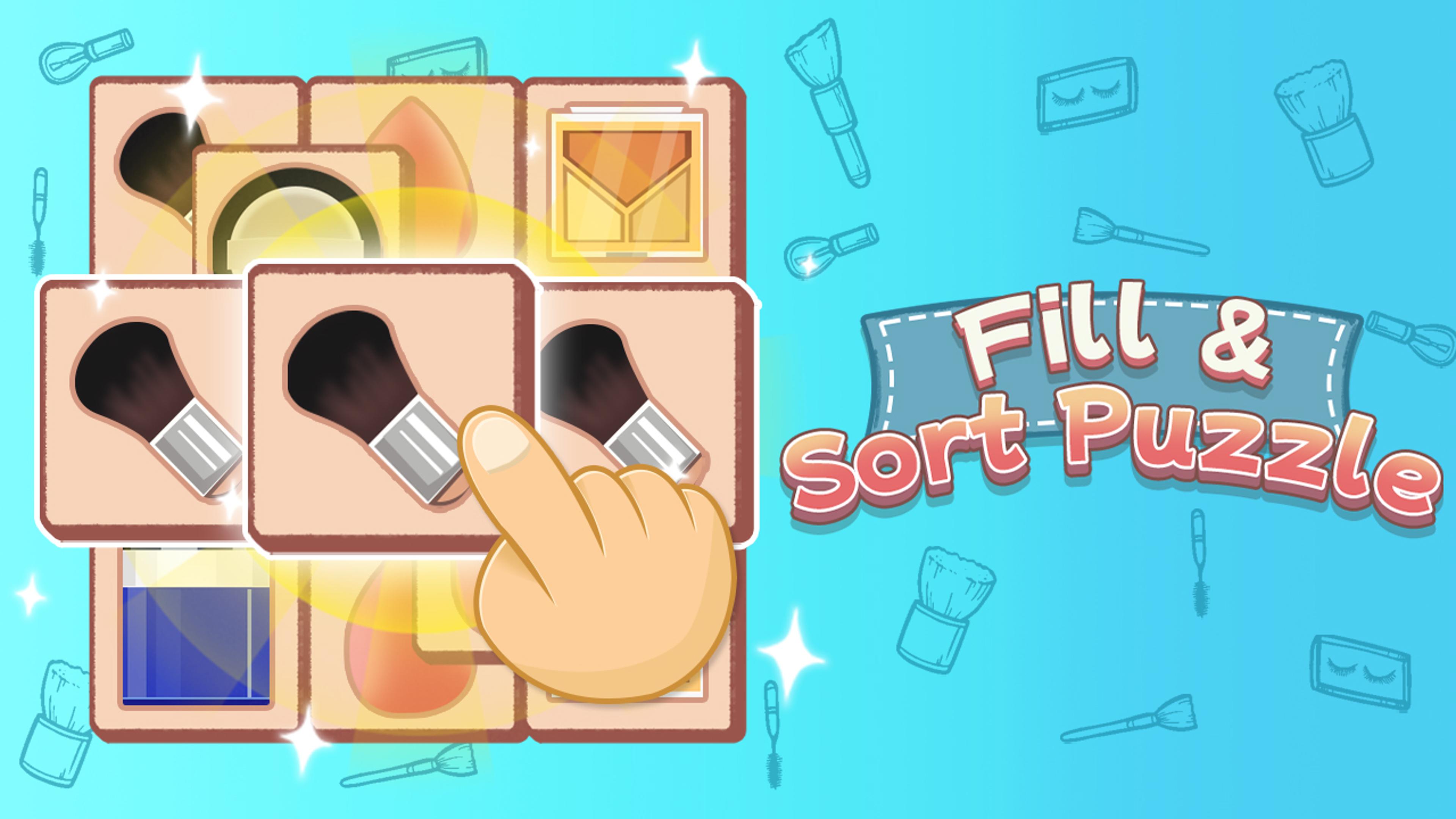 Fill & Sort Puzzle Logo