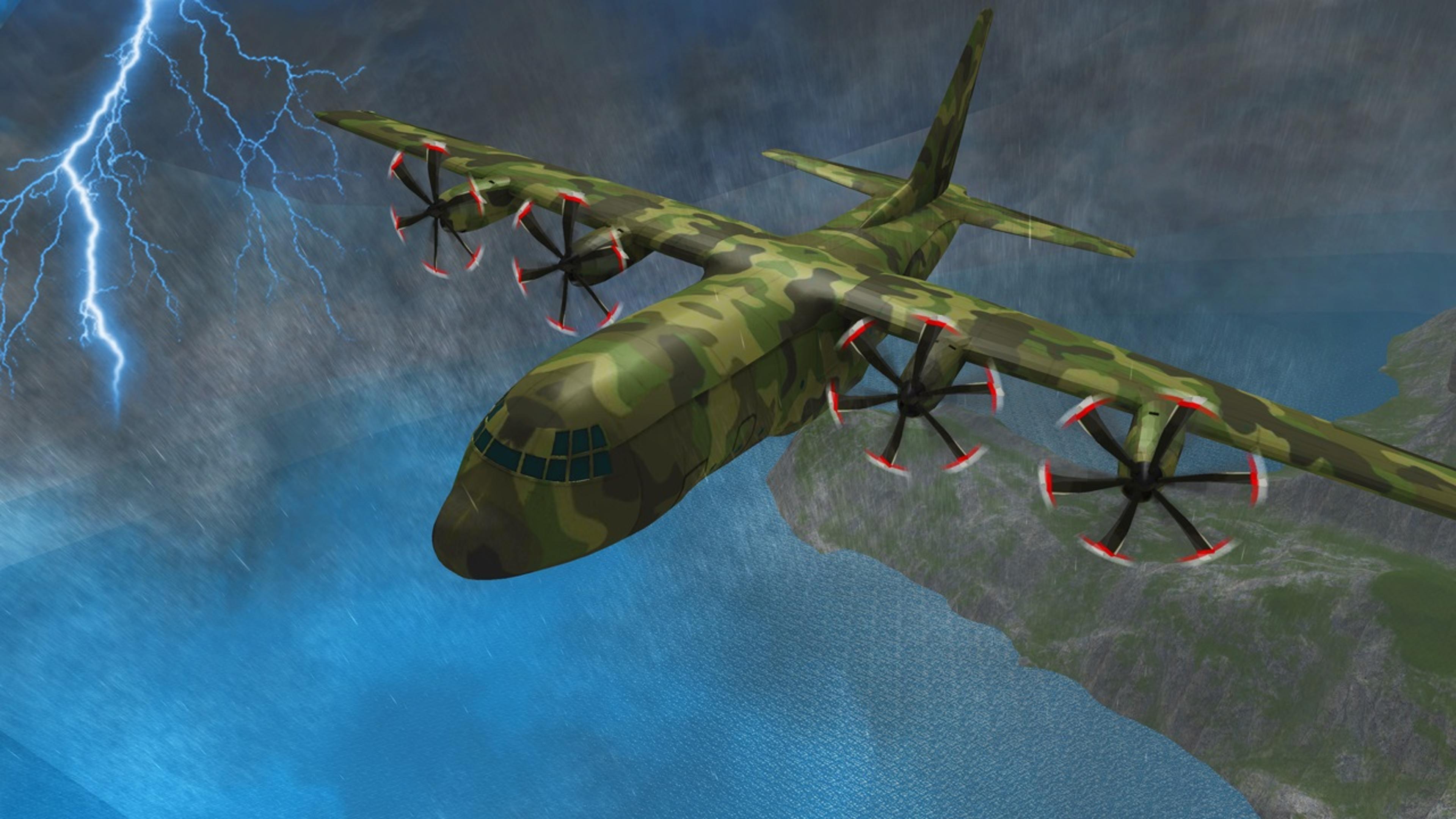 Flight Simulator C130 Training Logo