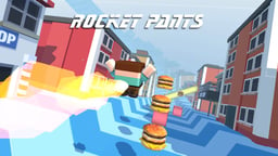 Rocket Pants Runner 3D Logo