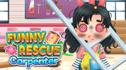 Funny Rescue Carpenter Logo