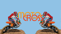 MotoCross Hero Coloring Logo