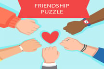 Friendship Puzzle Logo