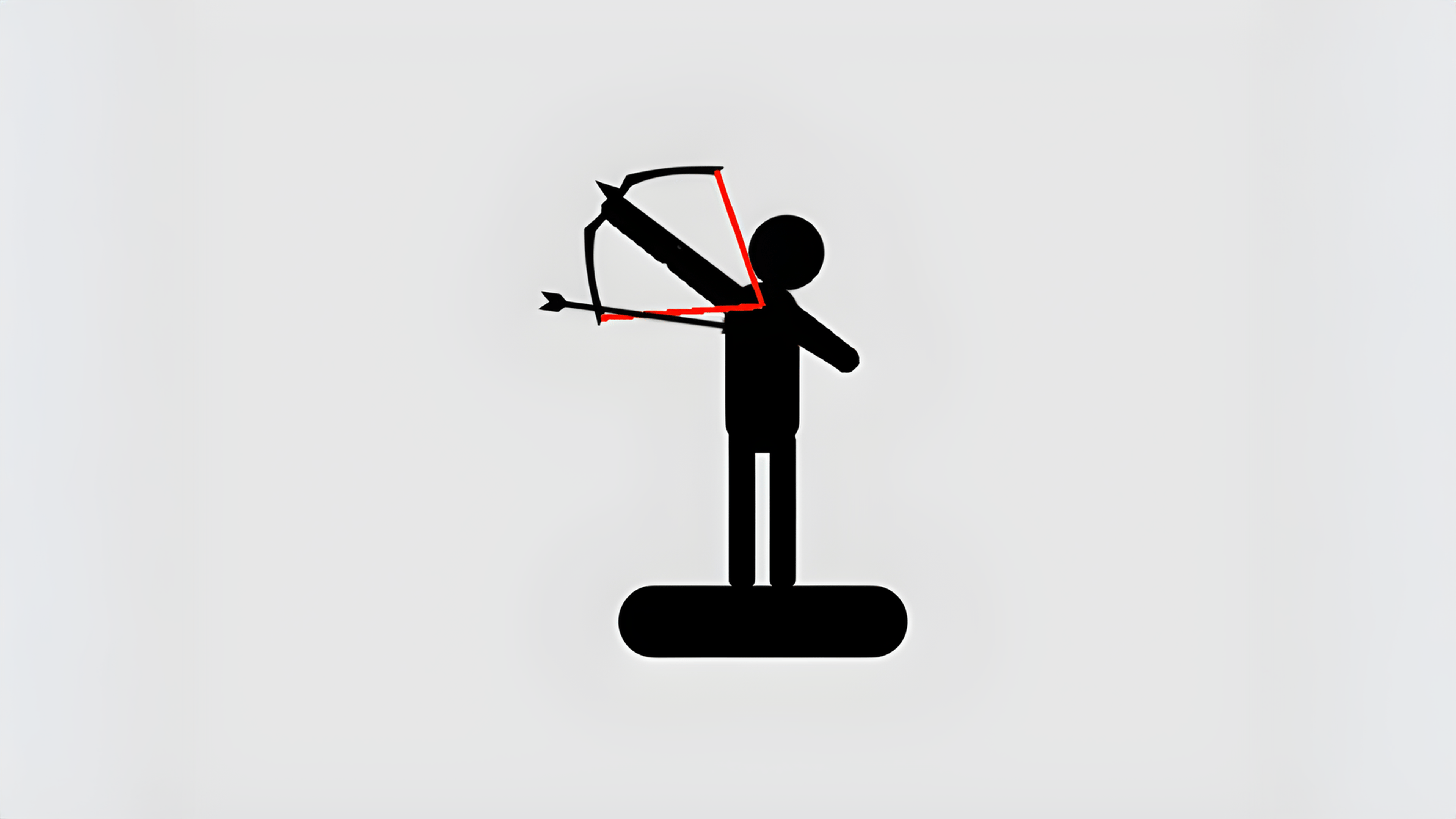 Stickman Archer Logo