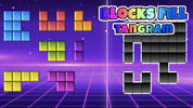 Blocks Fill Tangram Puzzle Logo