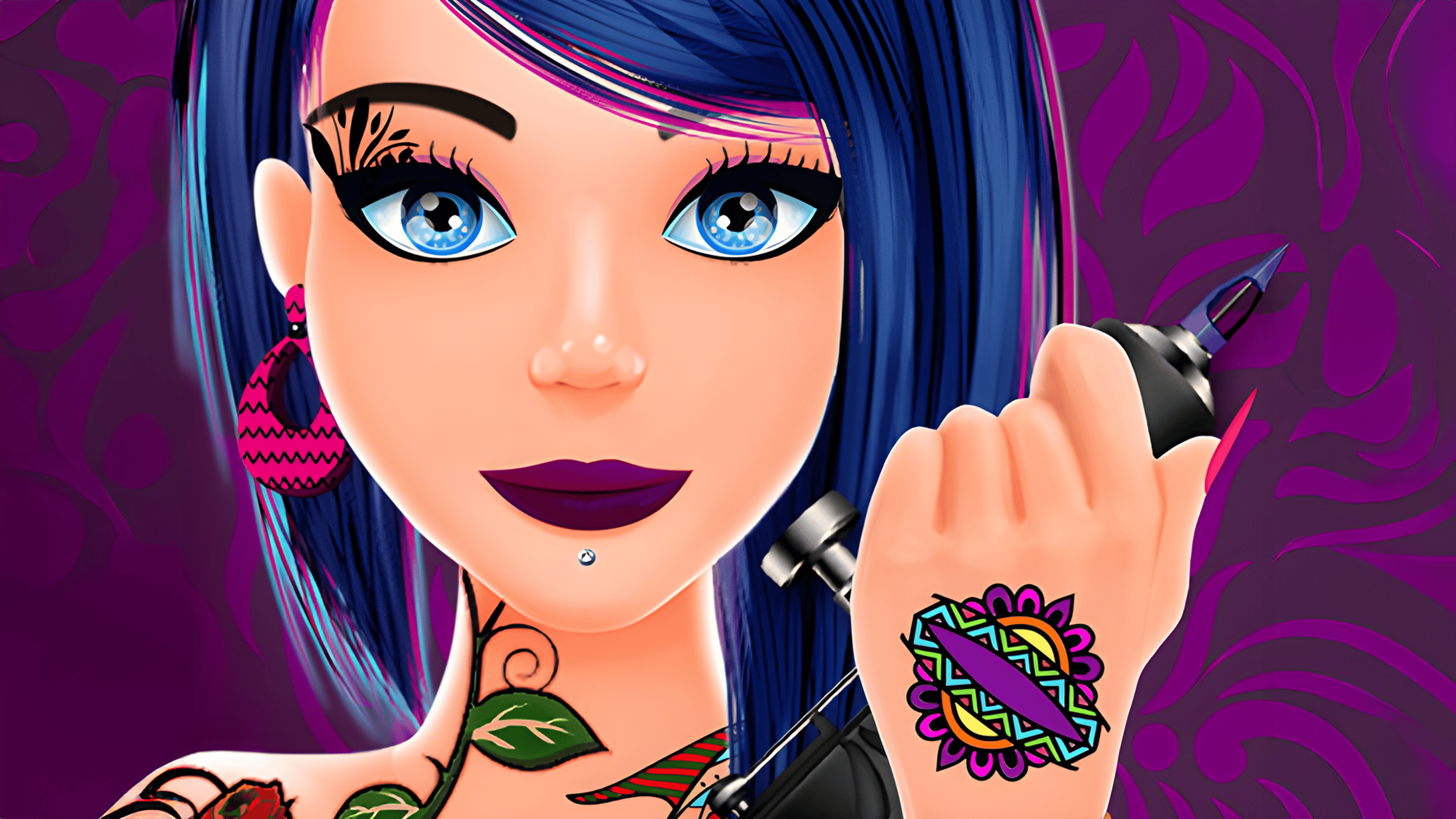 Tattoo Salon Art Design Logo