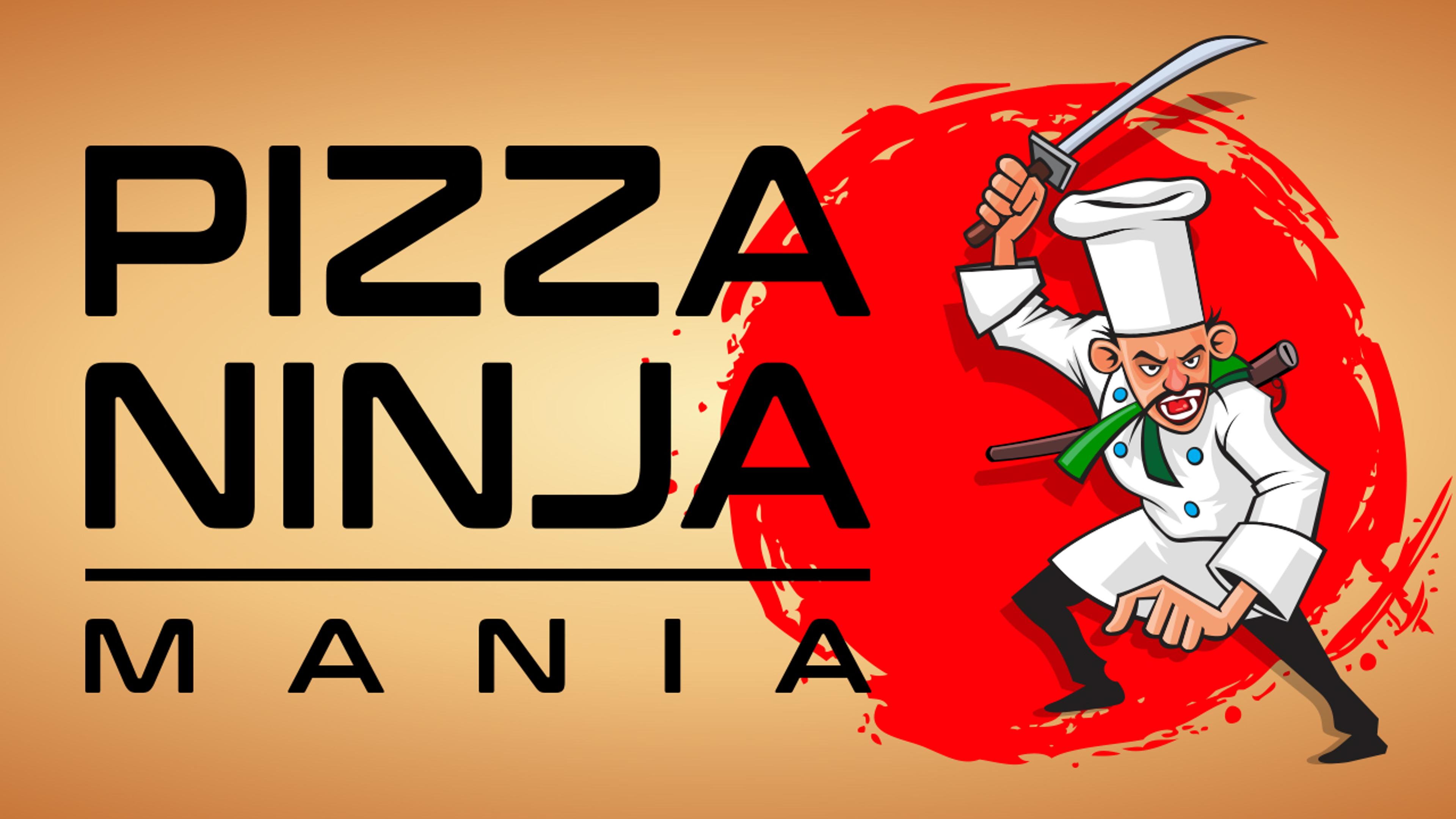 Pizza Ninja Mania Logo