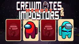 Crewmates and Impostors Memory Logo