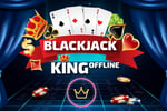 Blackjack King Offline Logo