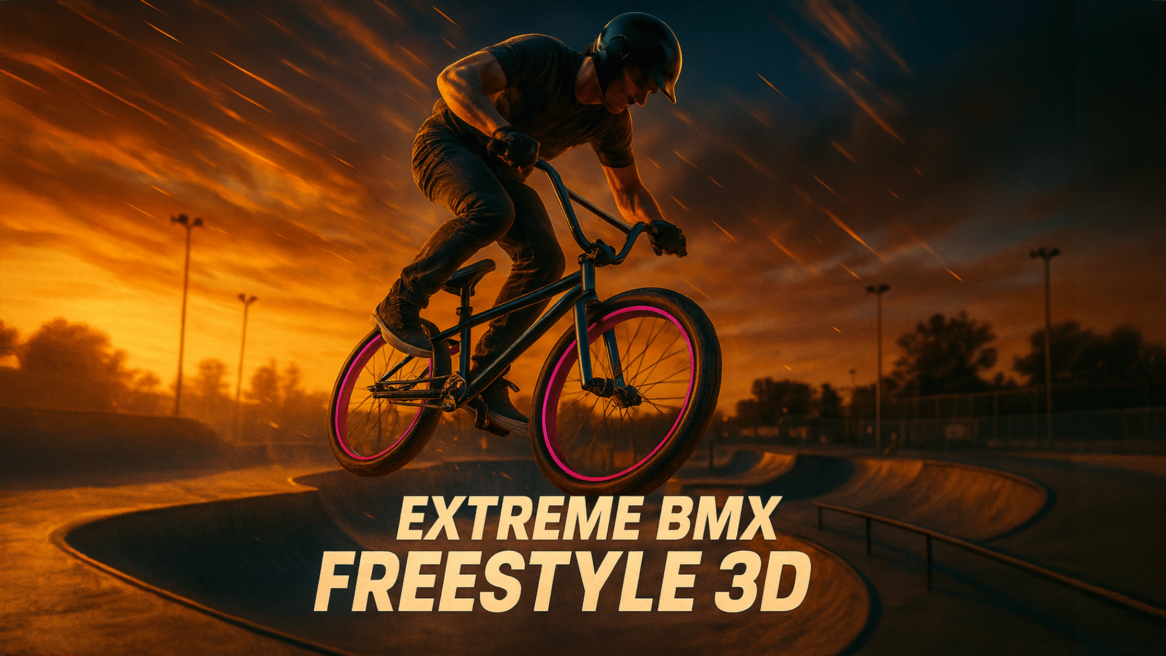Extreme BMX Freestyle 3D Logo
