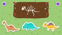Dino Fossil Logo