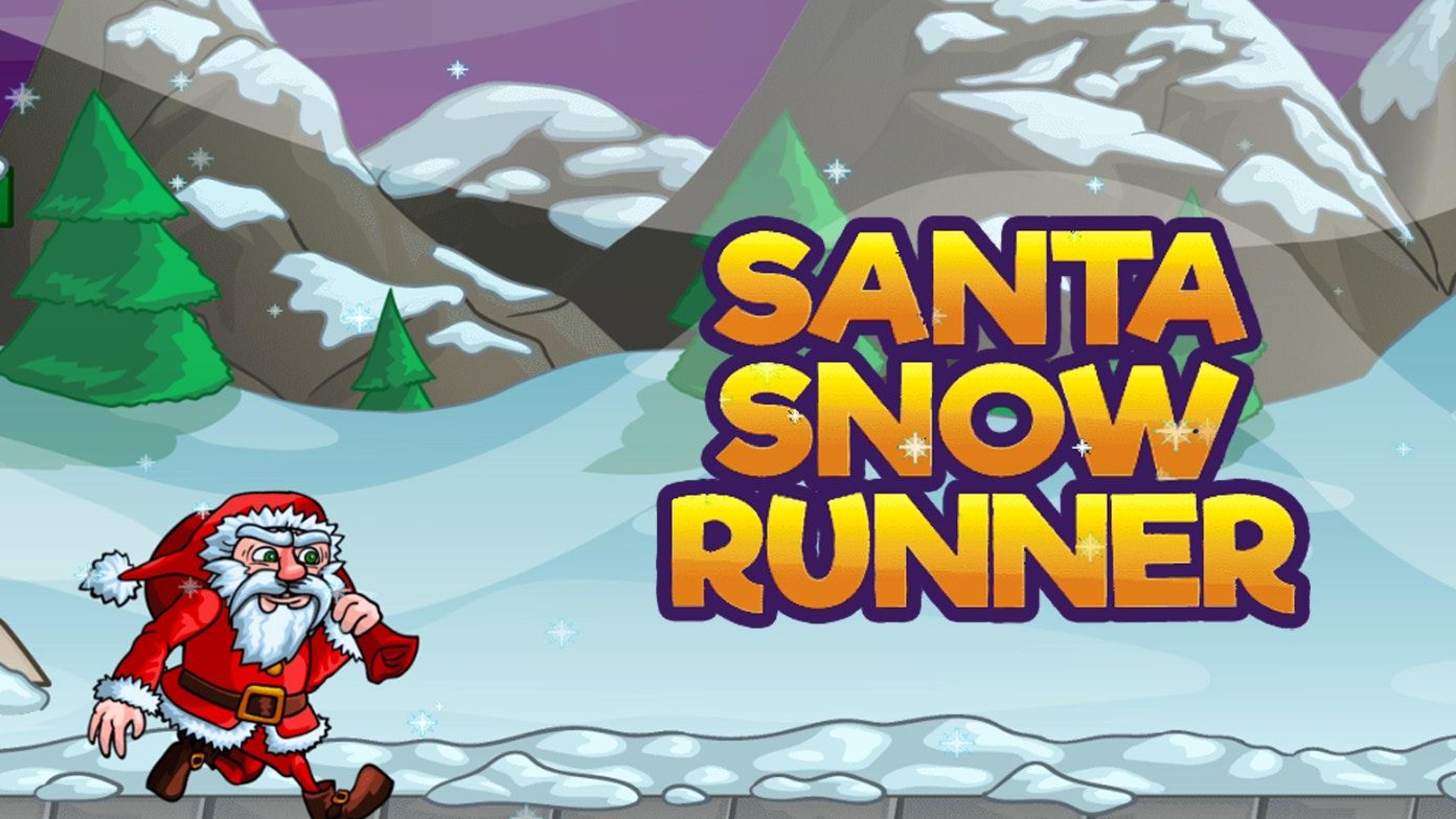 Santa Snow Runner  Logo
