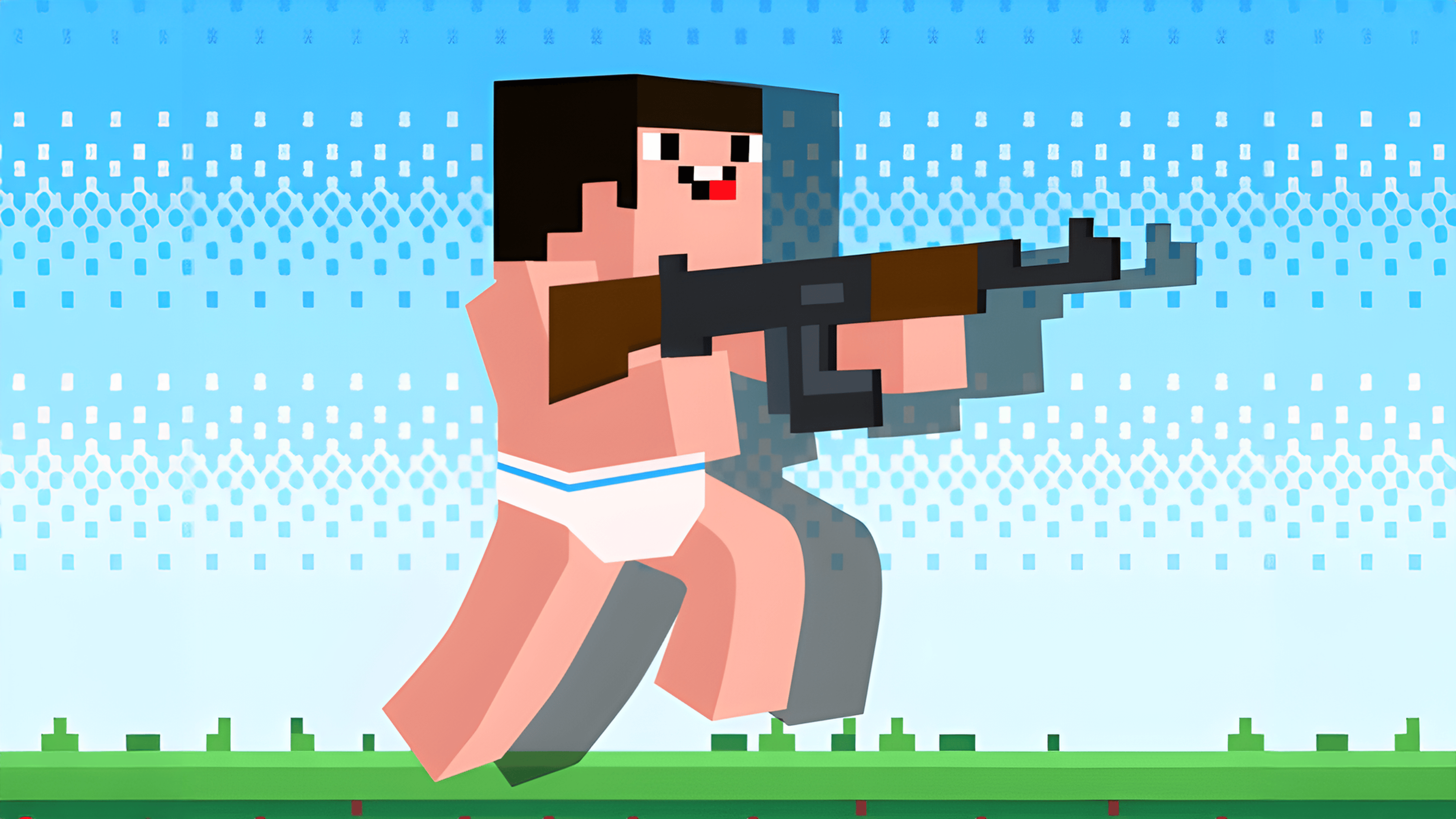 Noob Rush vs Pro Monsters Logo