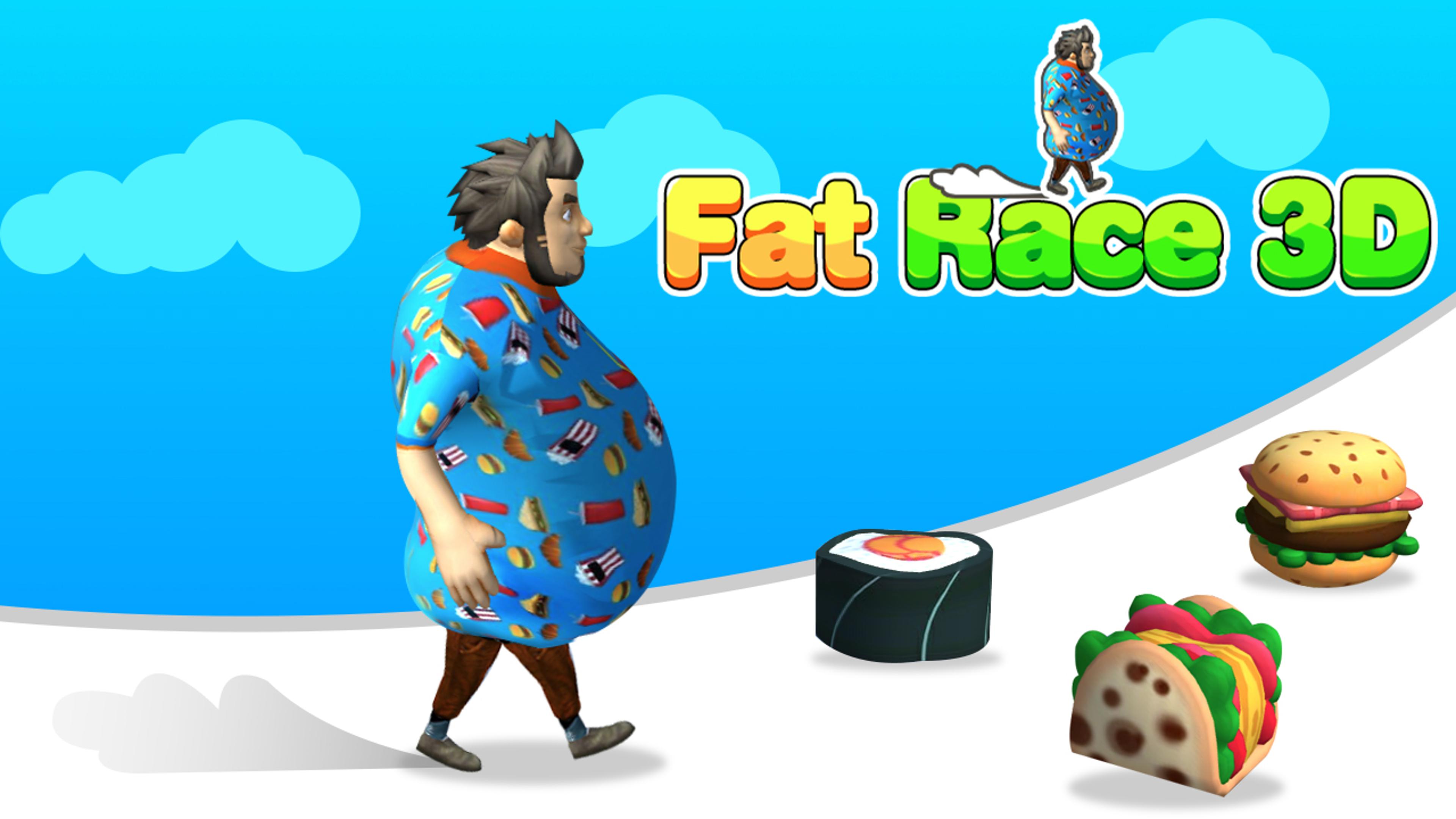 Fat Race 3D Logo