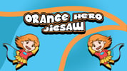 Orange Hero Jigsaw Logo