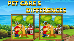 Pet Care 5 Differences Logo