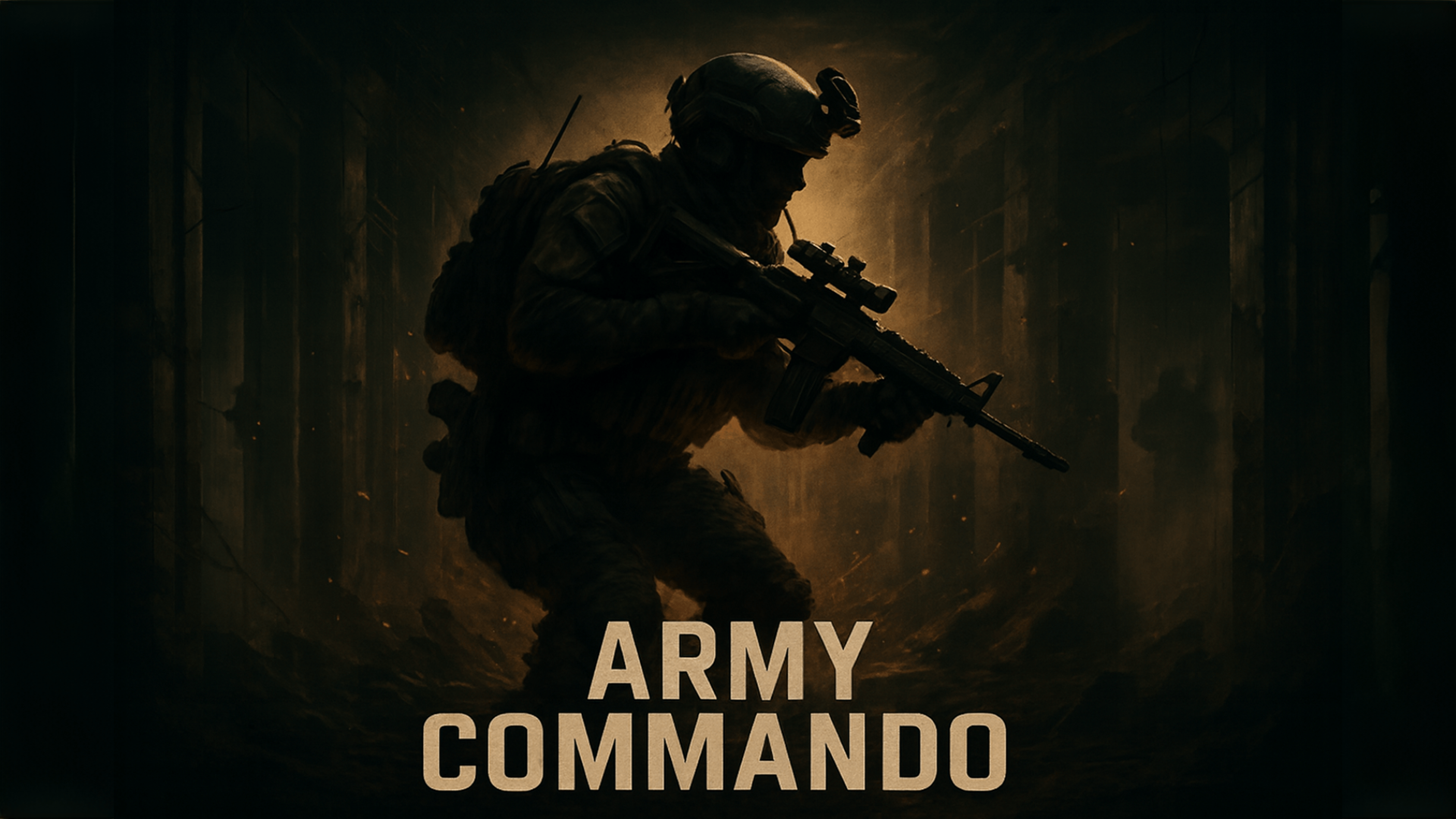 Army Commando Logo