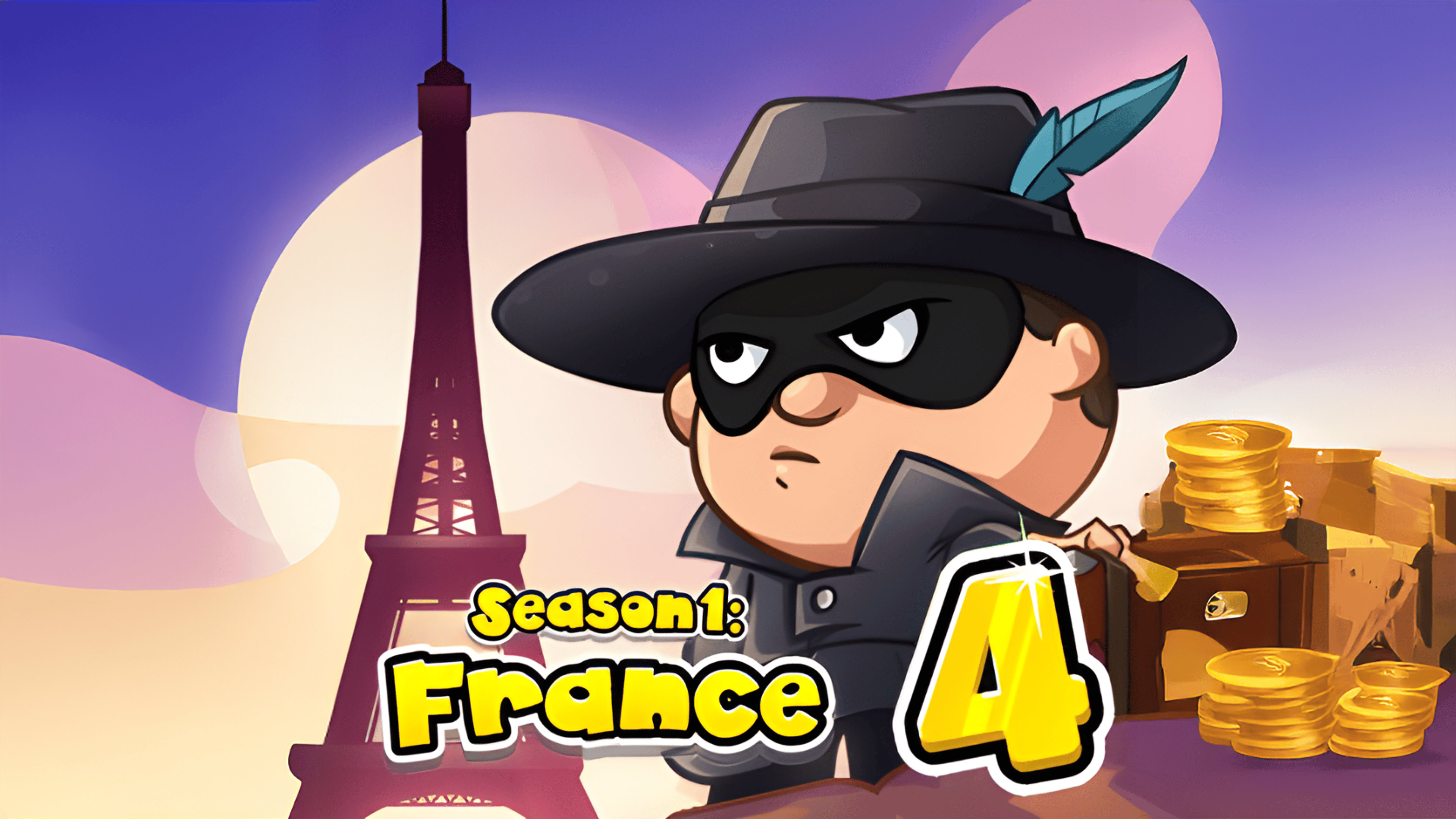 Bob The Robber 4 season 1: France Logo
