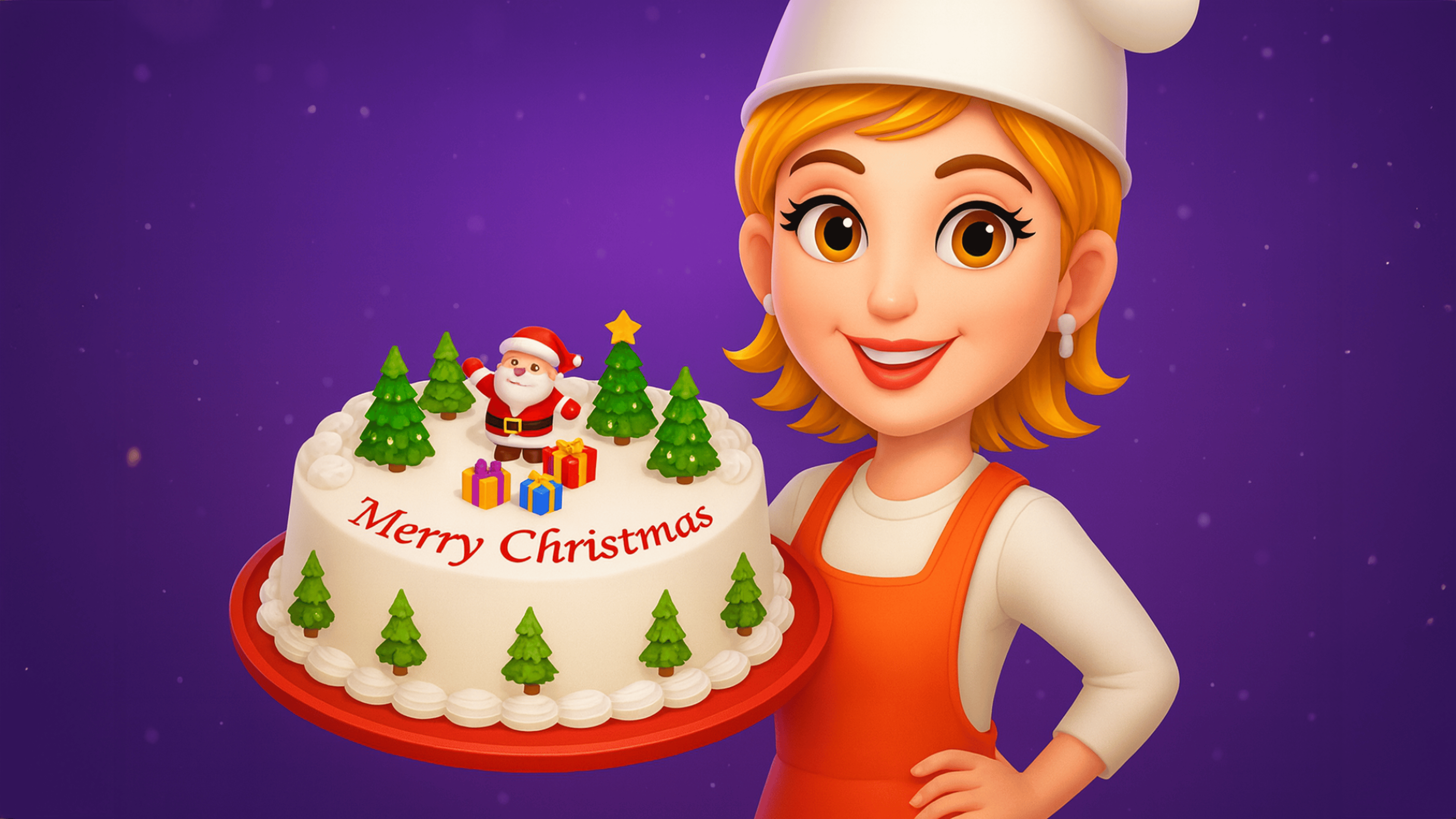 Christmas Cake Logo