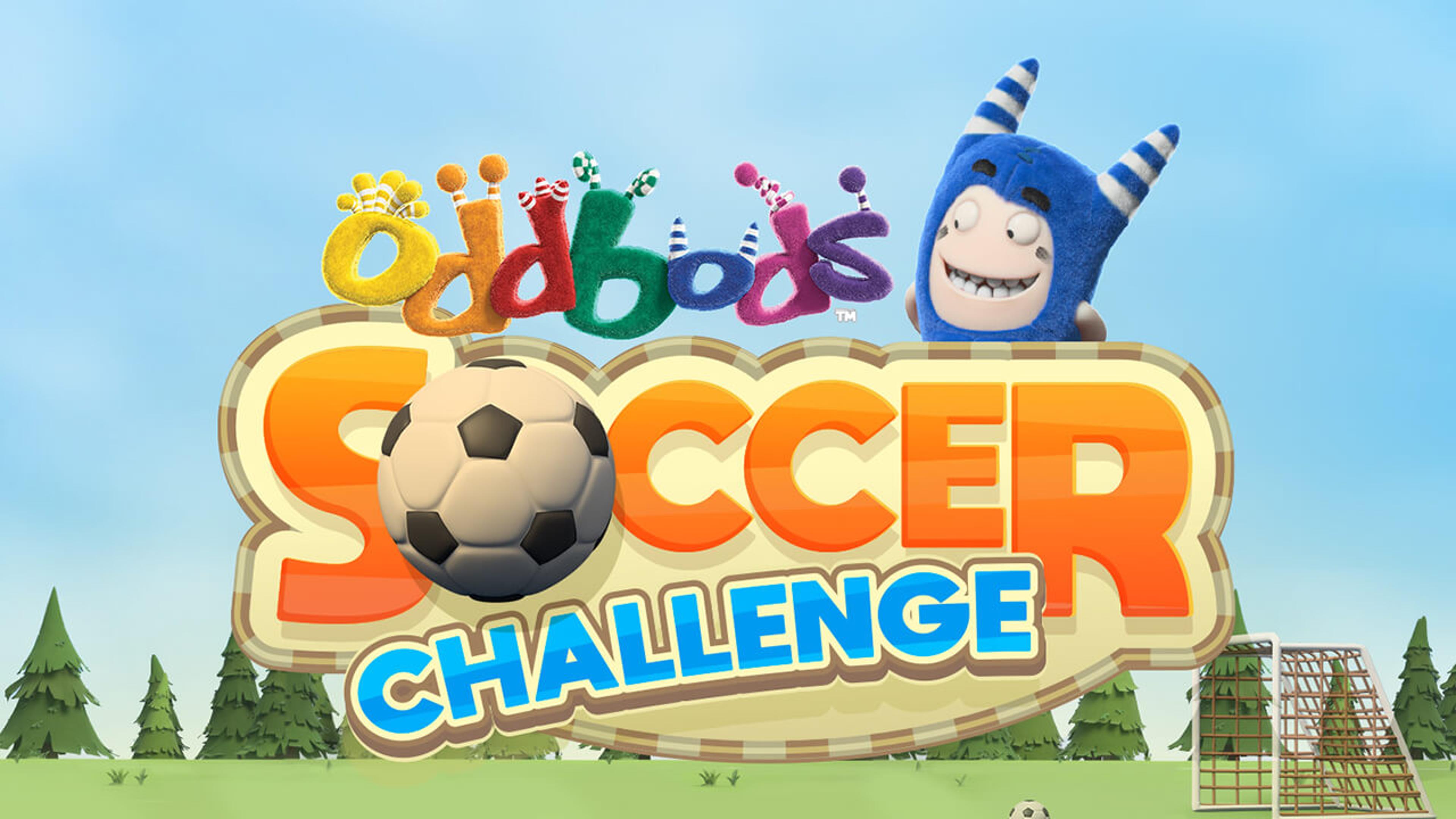 Oddbods Soccer Challenge Logo