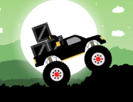 Monster Truck Forest Delivery Logo