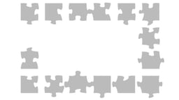 White Jigsaw Logo