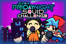 Super Friday Night Squid Challenge Logo