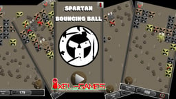 Spartan Bouncing Ball Logo