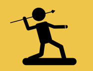 The Spear Stickman Logo