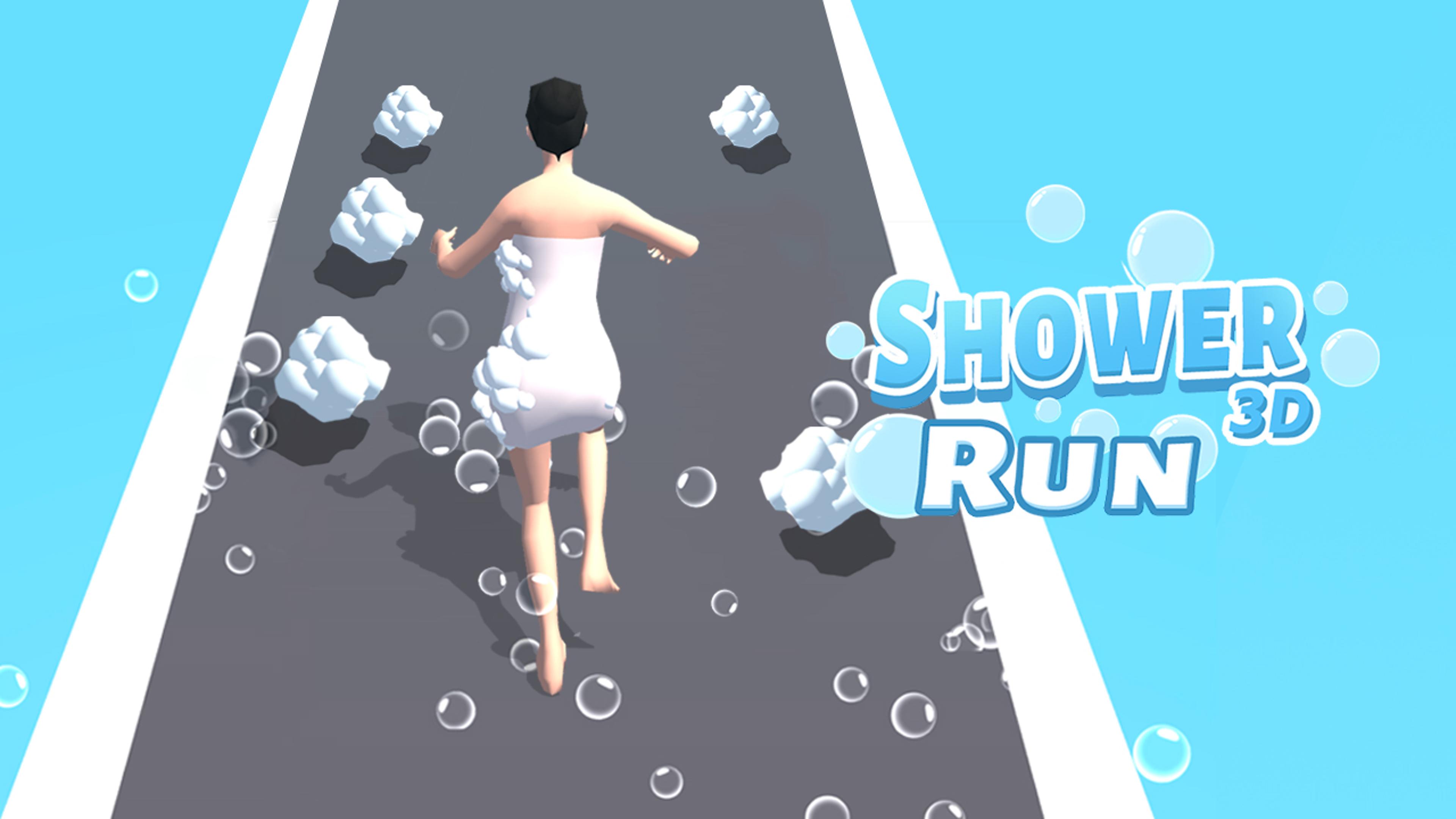 Shower Run 3D Logo