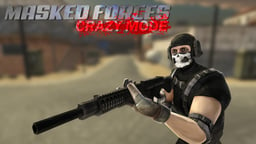 Masked Forces Crazy Mode Logo