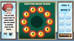 Addition Brain Teaser Logo