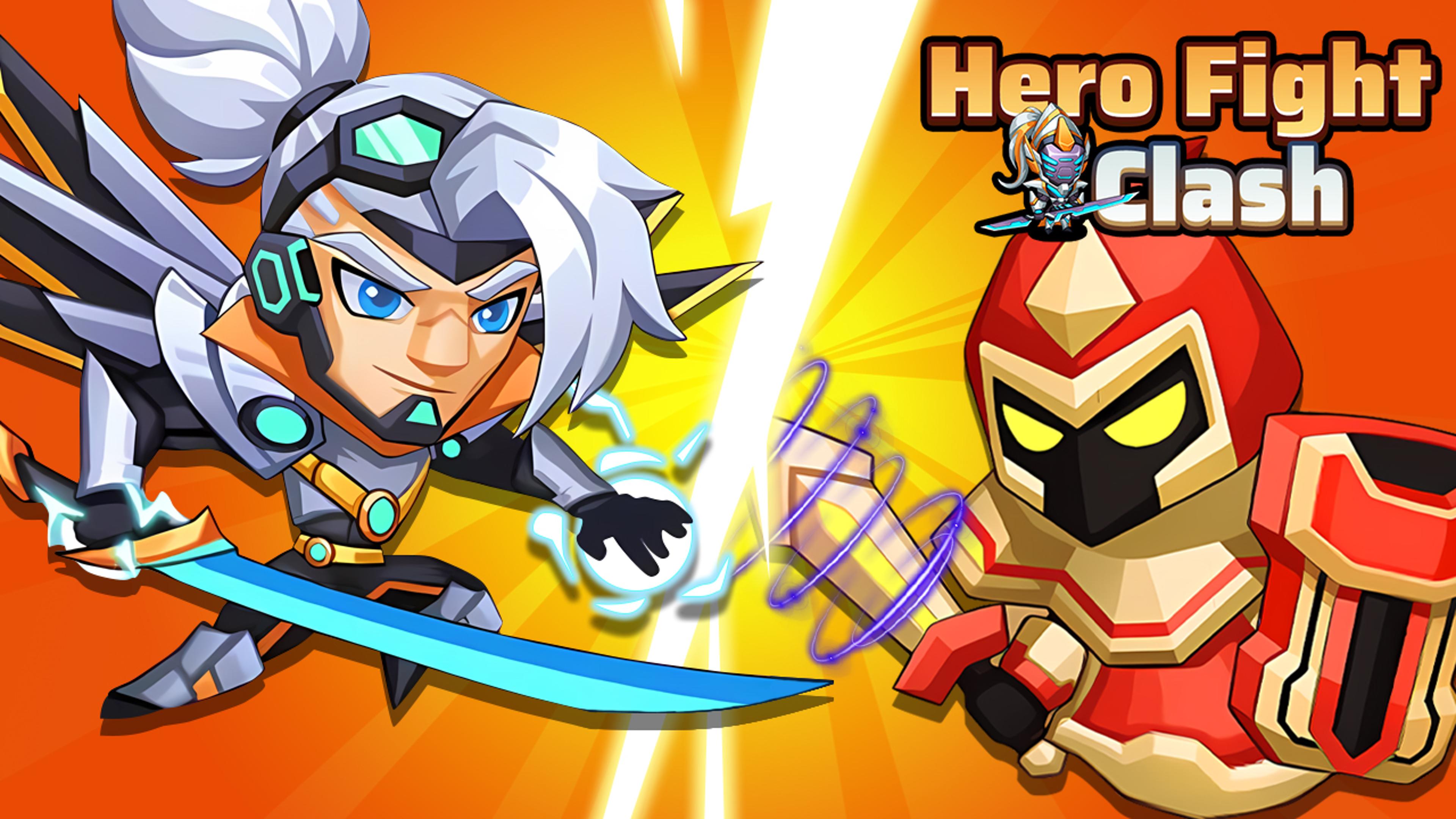 Hero Fight Clash Logo