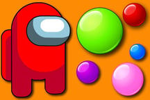 Among Them Bubble Shooter Logo