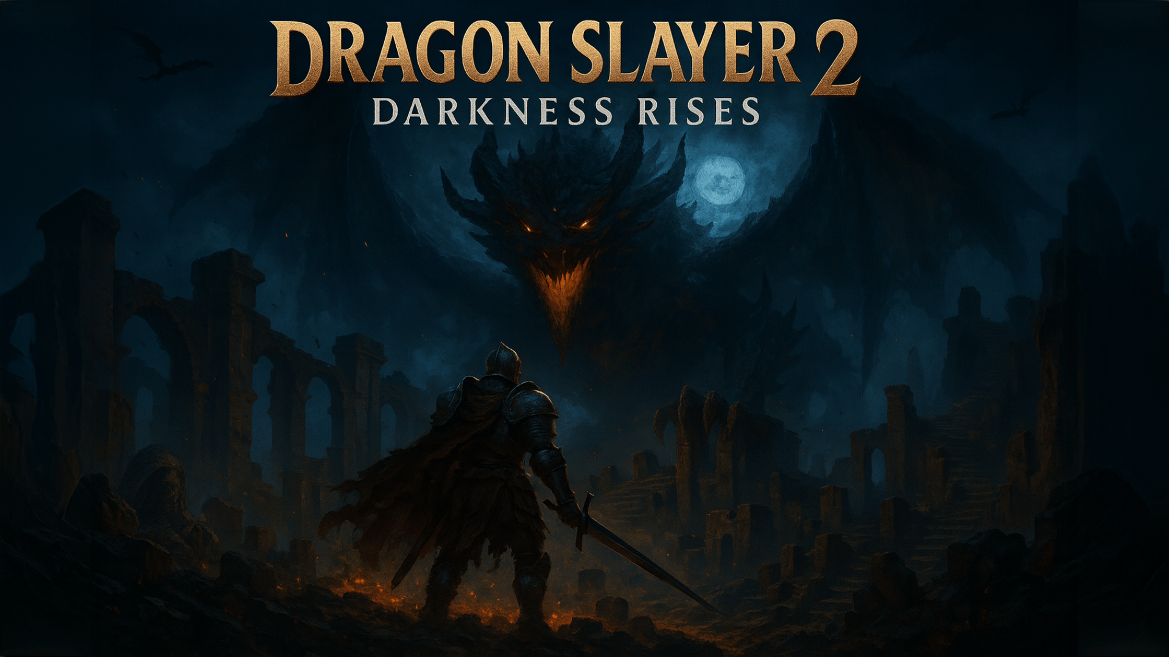 Dragon Slayer 2: Darkness Rises Logo