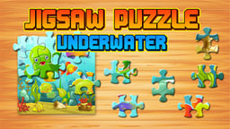 Underwater Jigsaw Puzzle Game Logo
