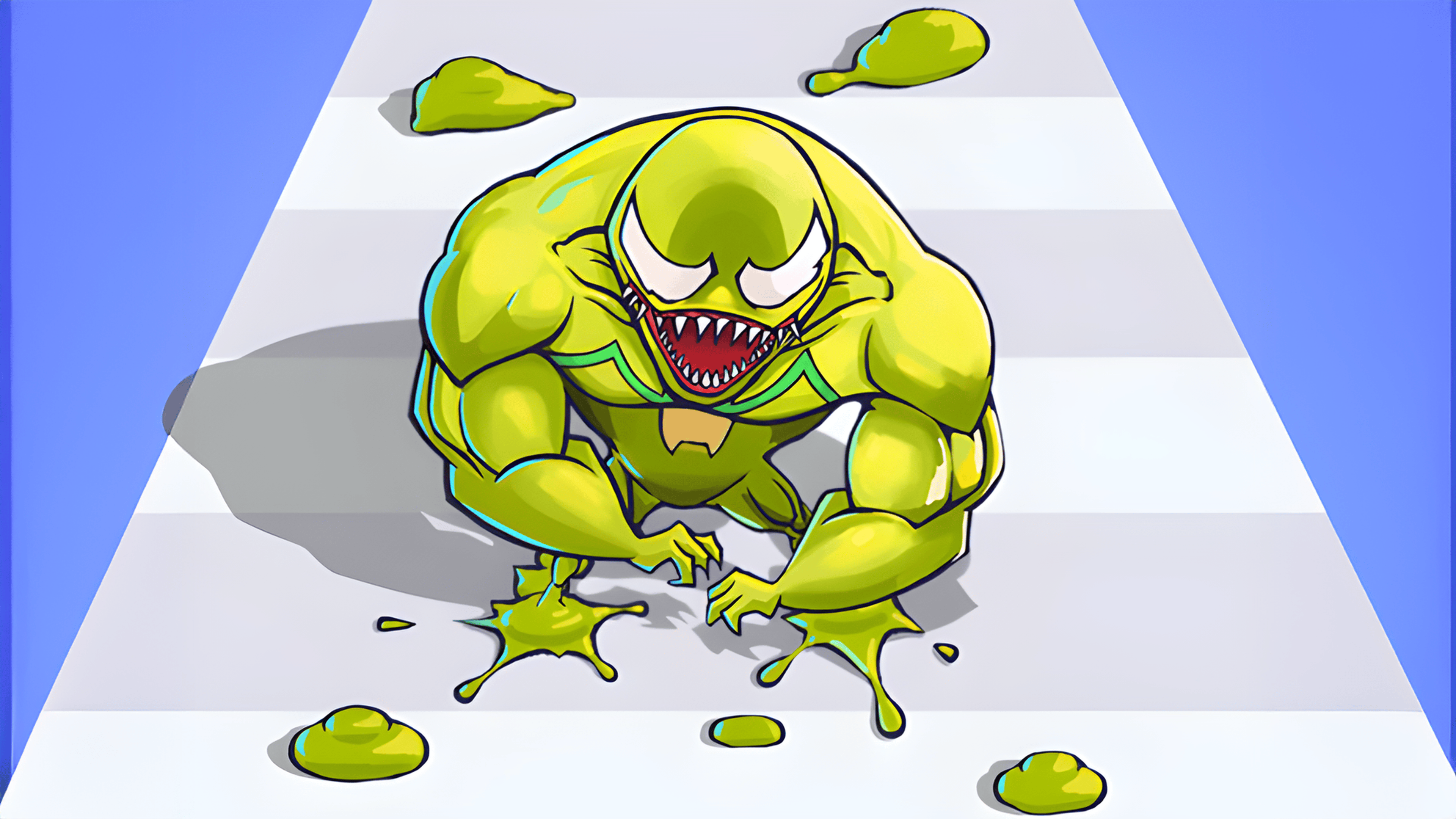 Slime Warrior Run Logo