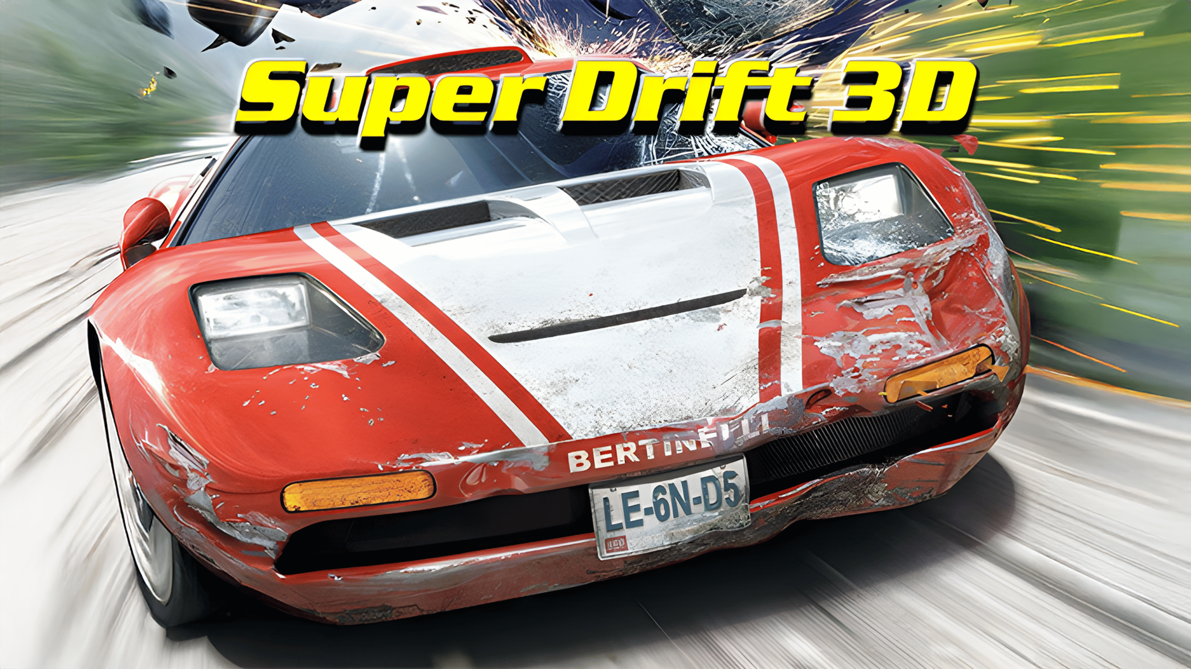 Super Drift 3D Logo