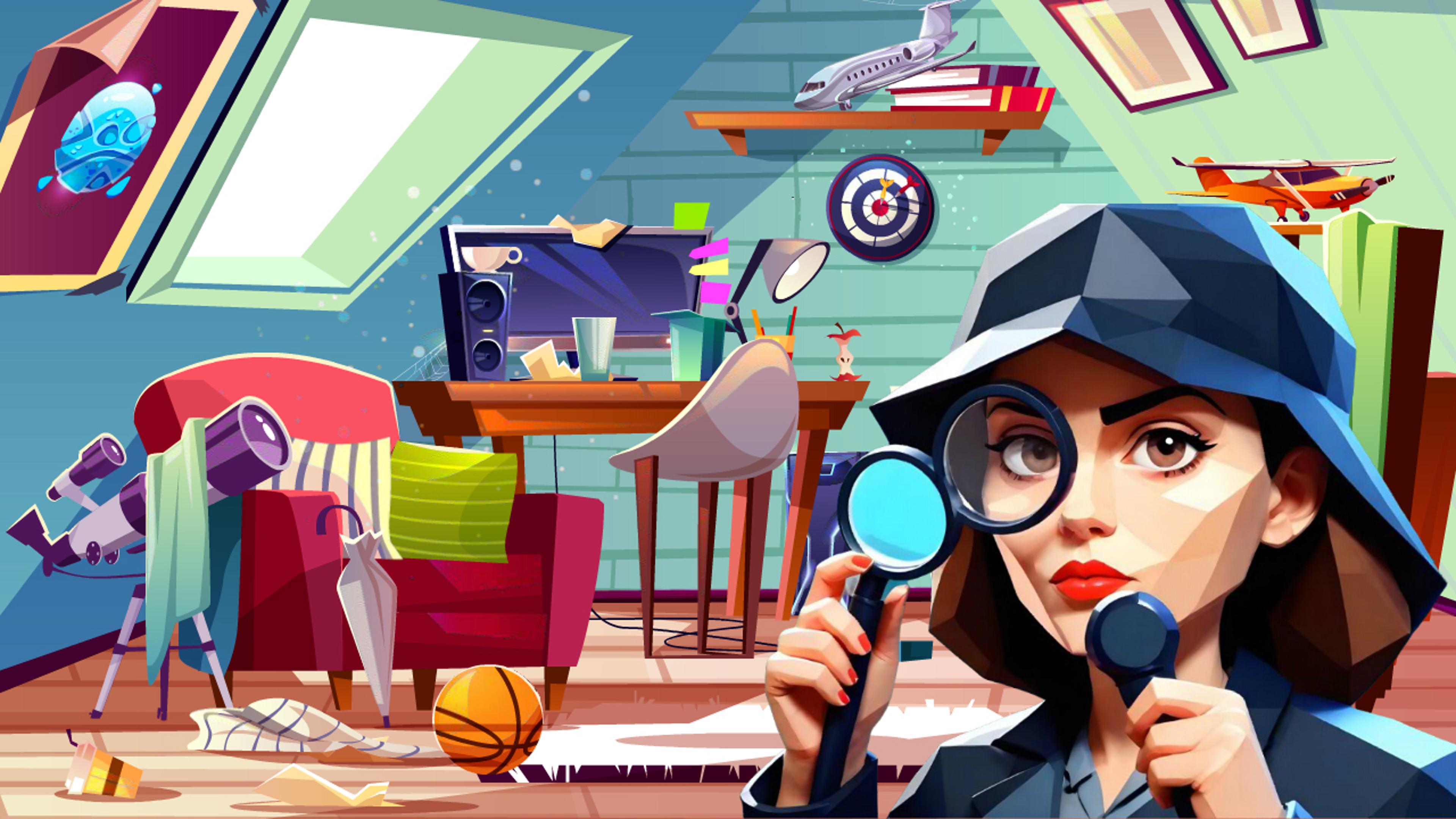 Hidden Object Rooms Exploration Logo