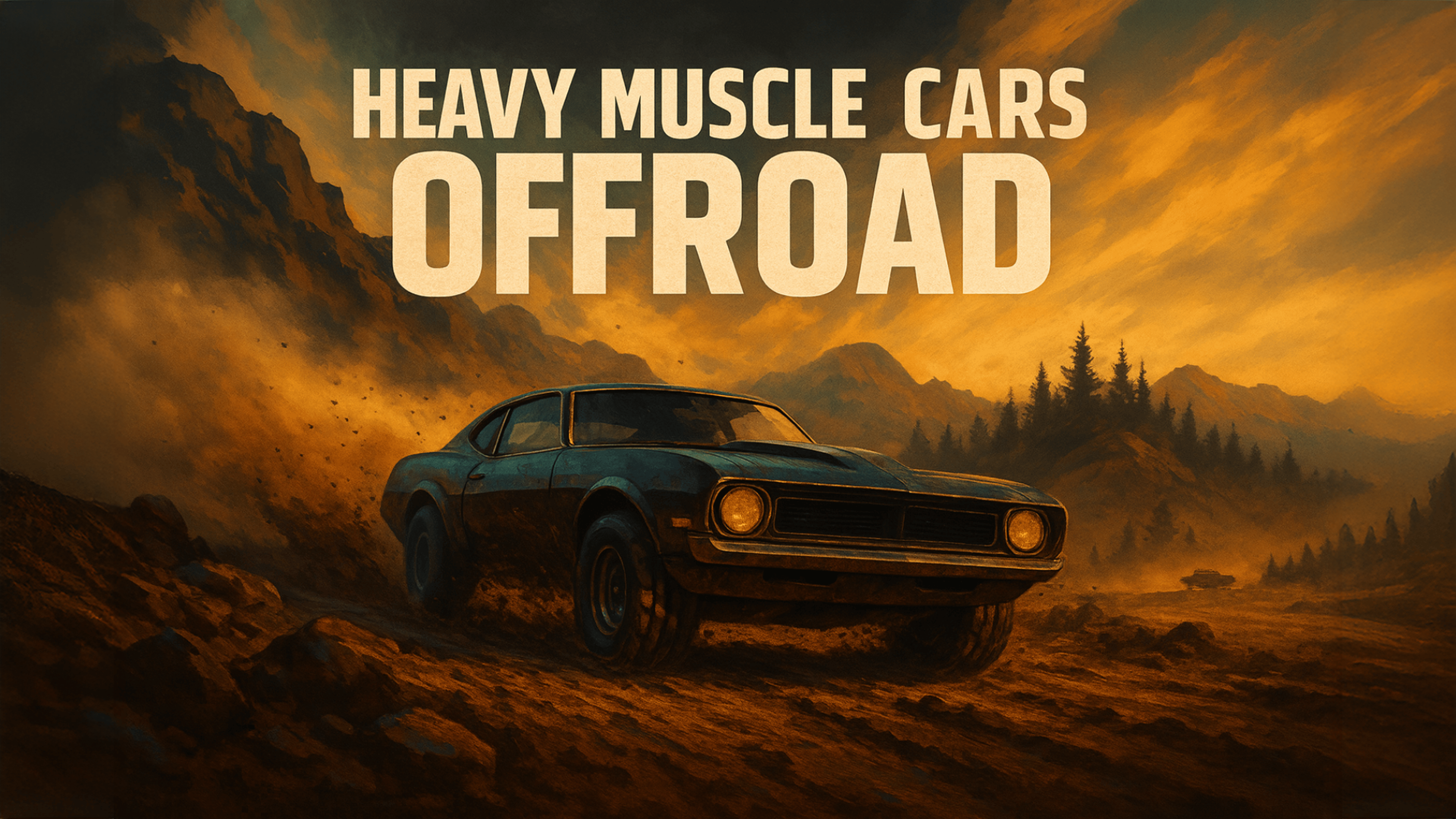 Heavy Muscle Cars Offroad Logo