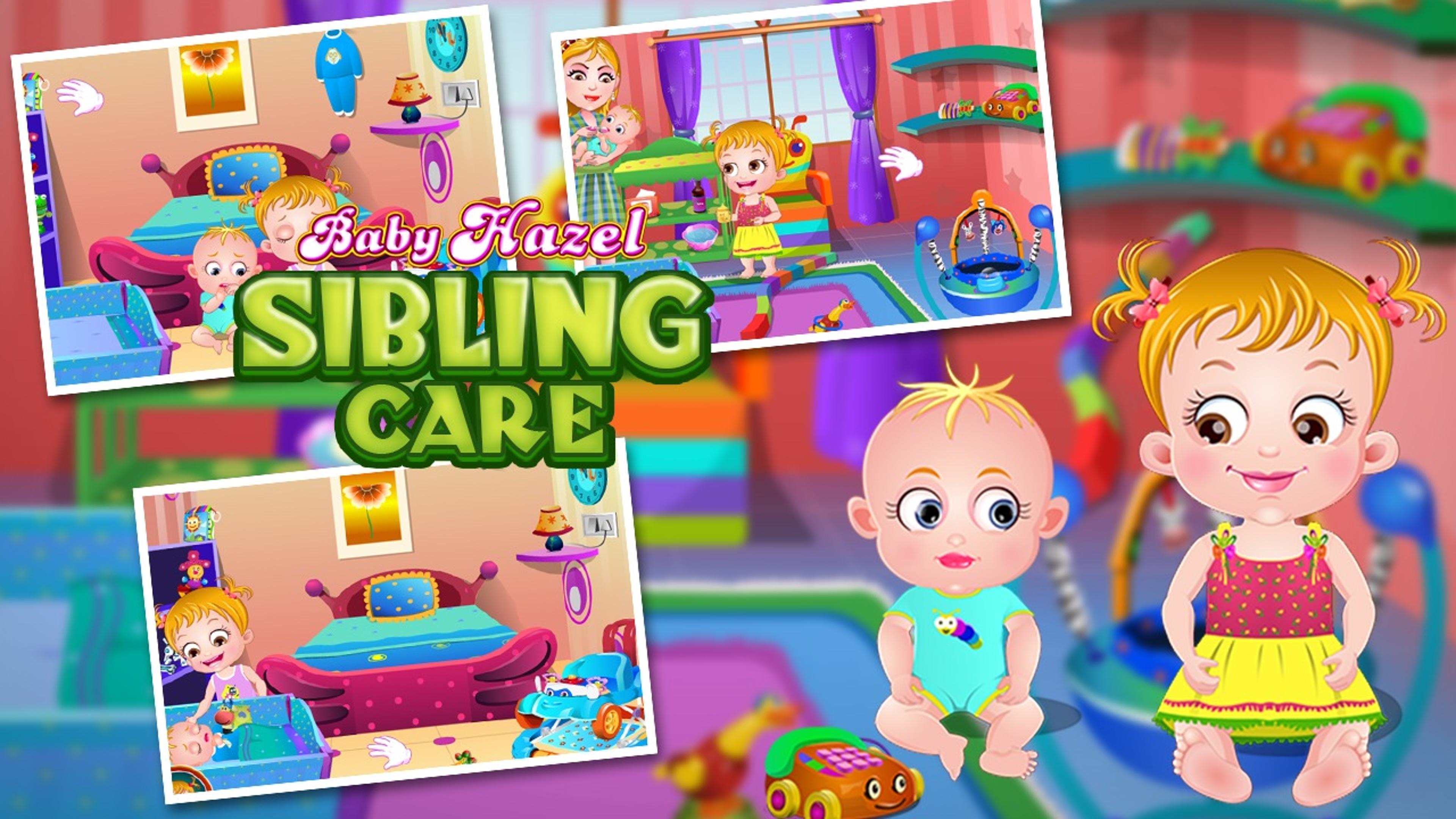 Baby Hazel Sibling Care Logo