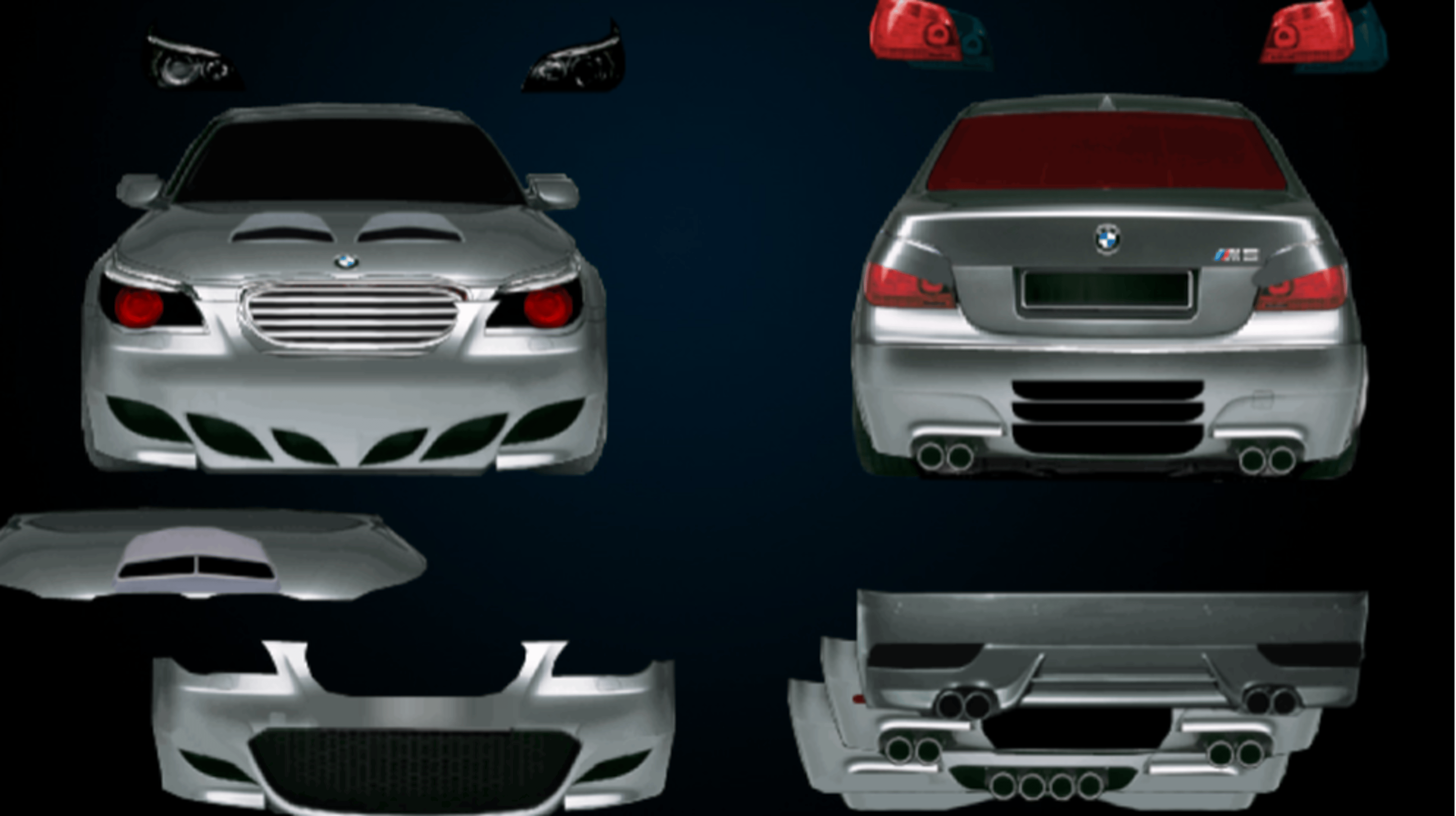 Decorate My BMW M5 Logo