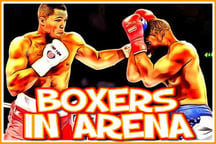 Boxers in Arena Logo
