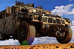 Military Transport Vehicle Logo