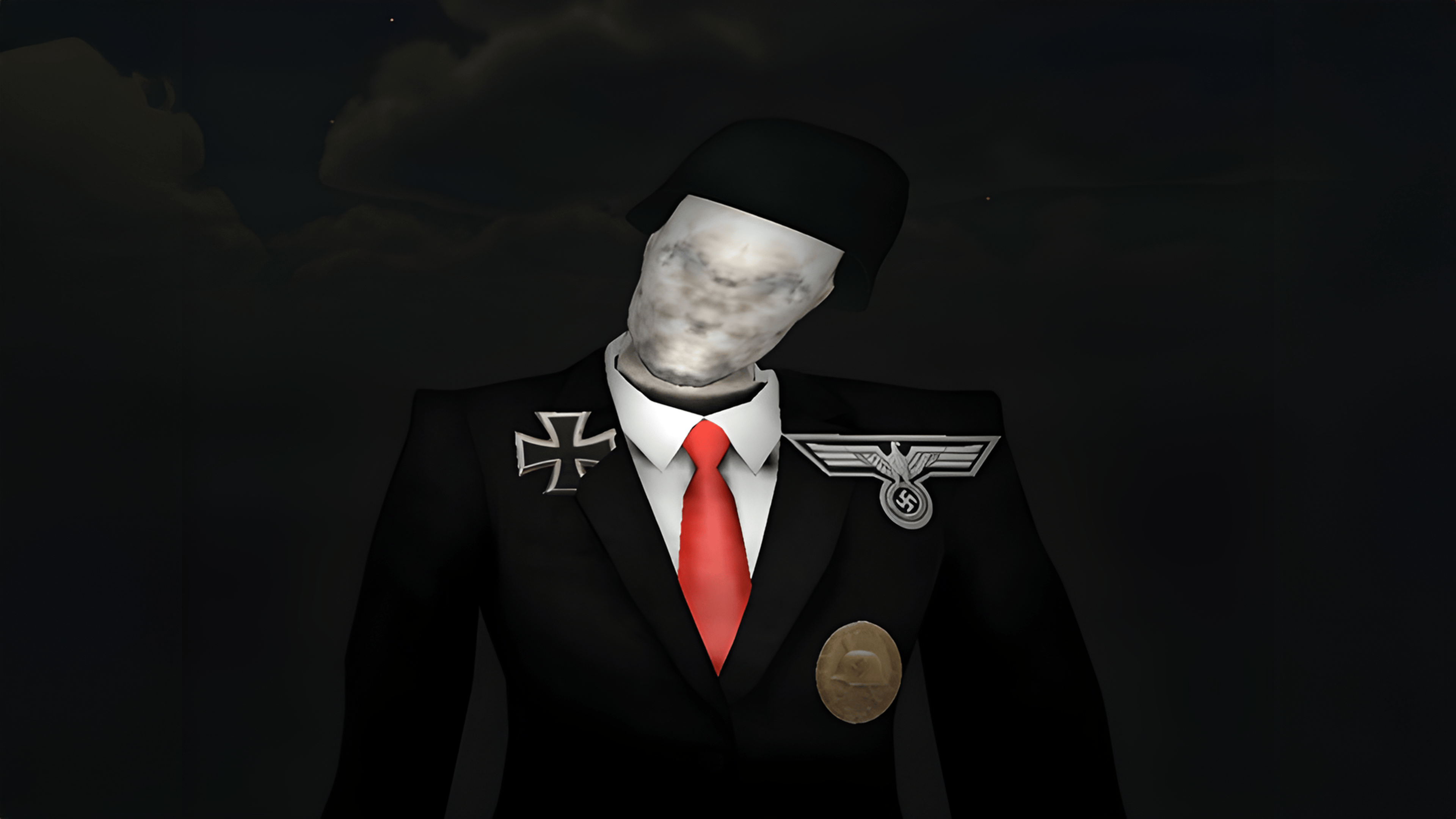 Slenderman History: WWII Faceless Horror Logo