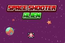 Space Shooter Alien Logo