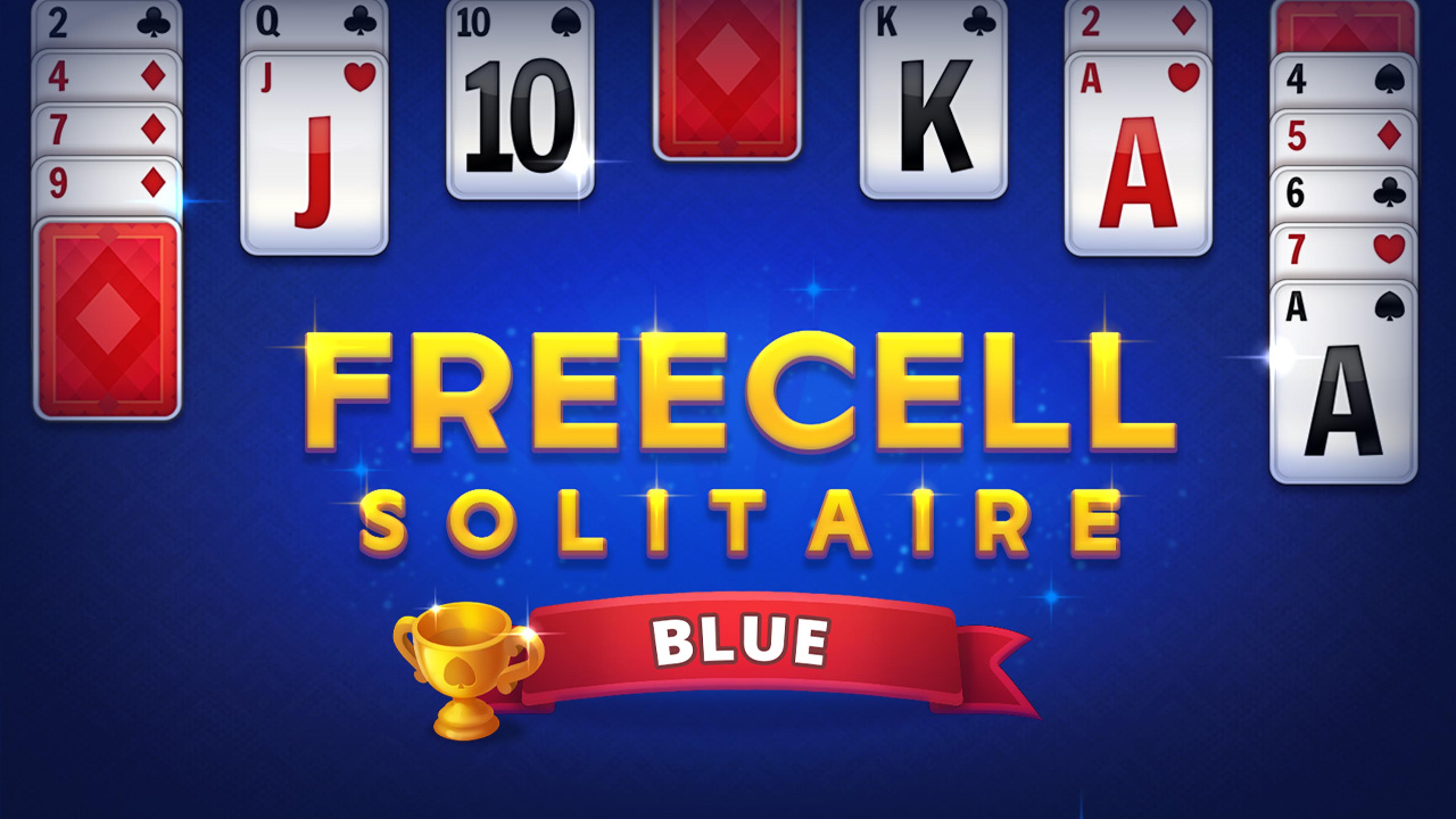 Freecell Solitaire Blue Logo