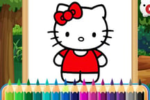 Coloring Kitty Logo