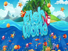 Fish World Match Logo
