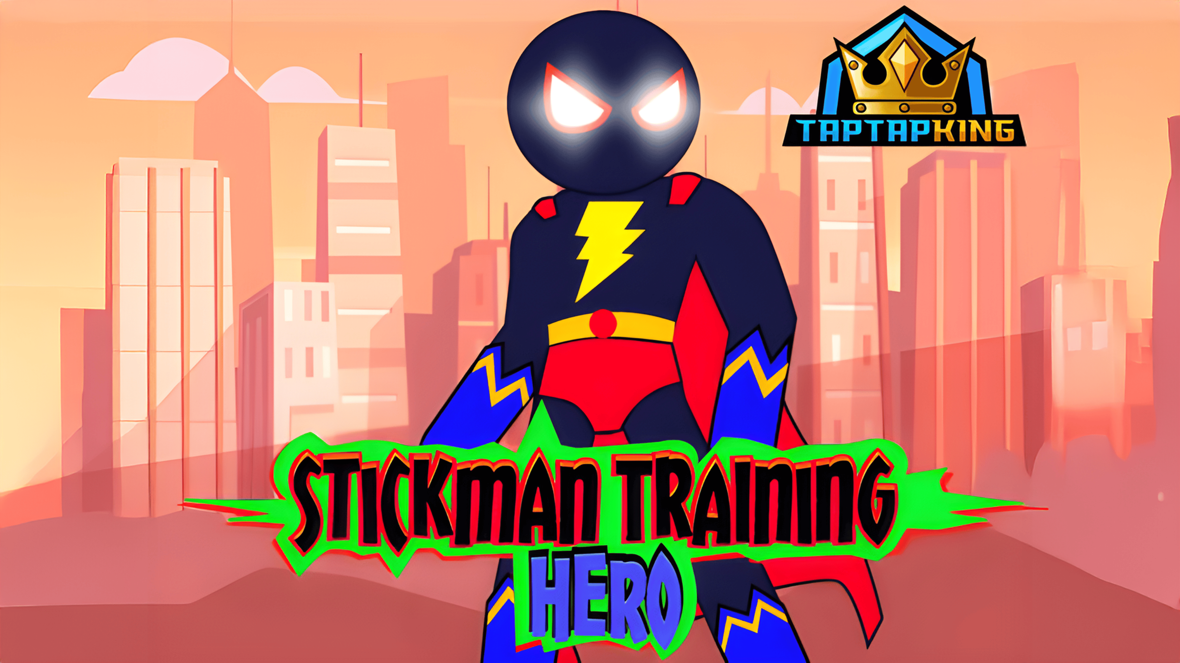 Stickman Training Hero Logo
