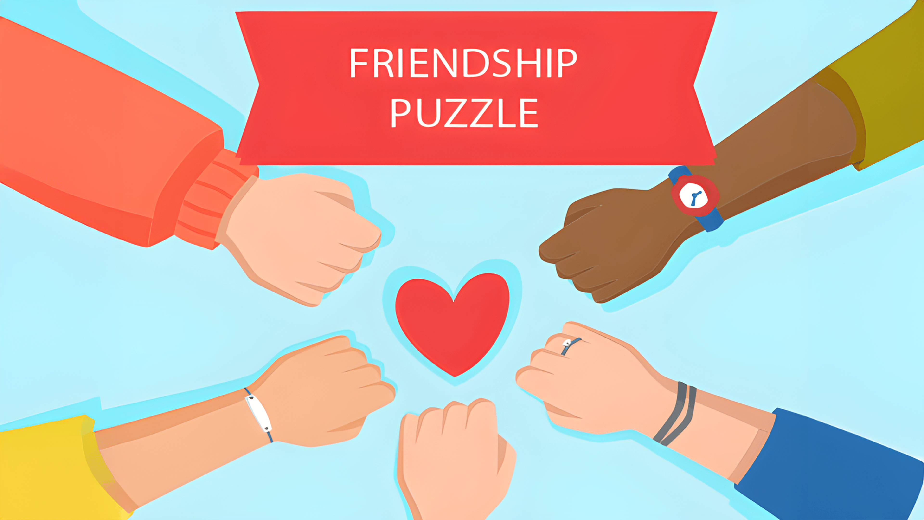 Friendship Puzzle Logo